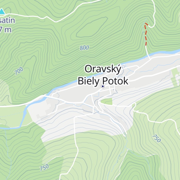 Map of Chata Roháče