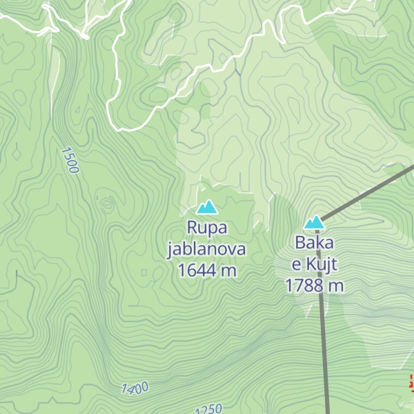 Map of Rupa jablanova