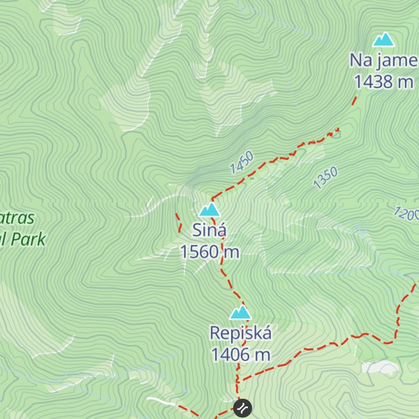 Map of Siná