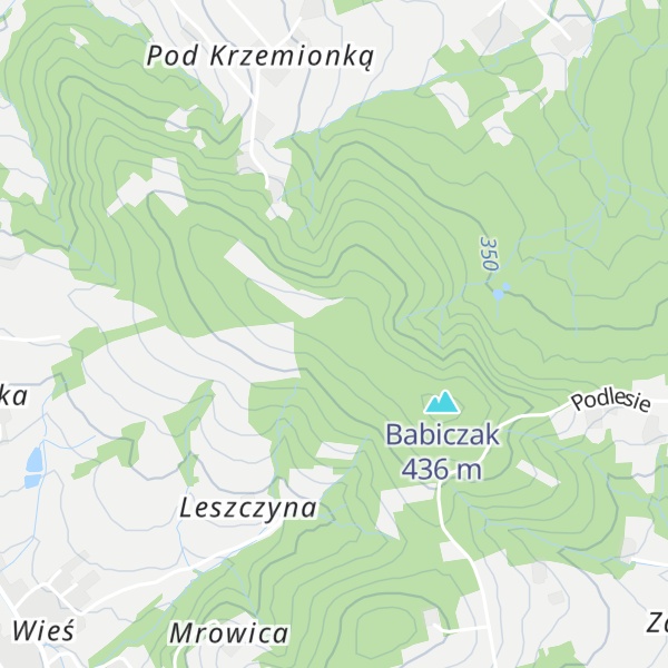 Map of Krzemionka