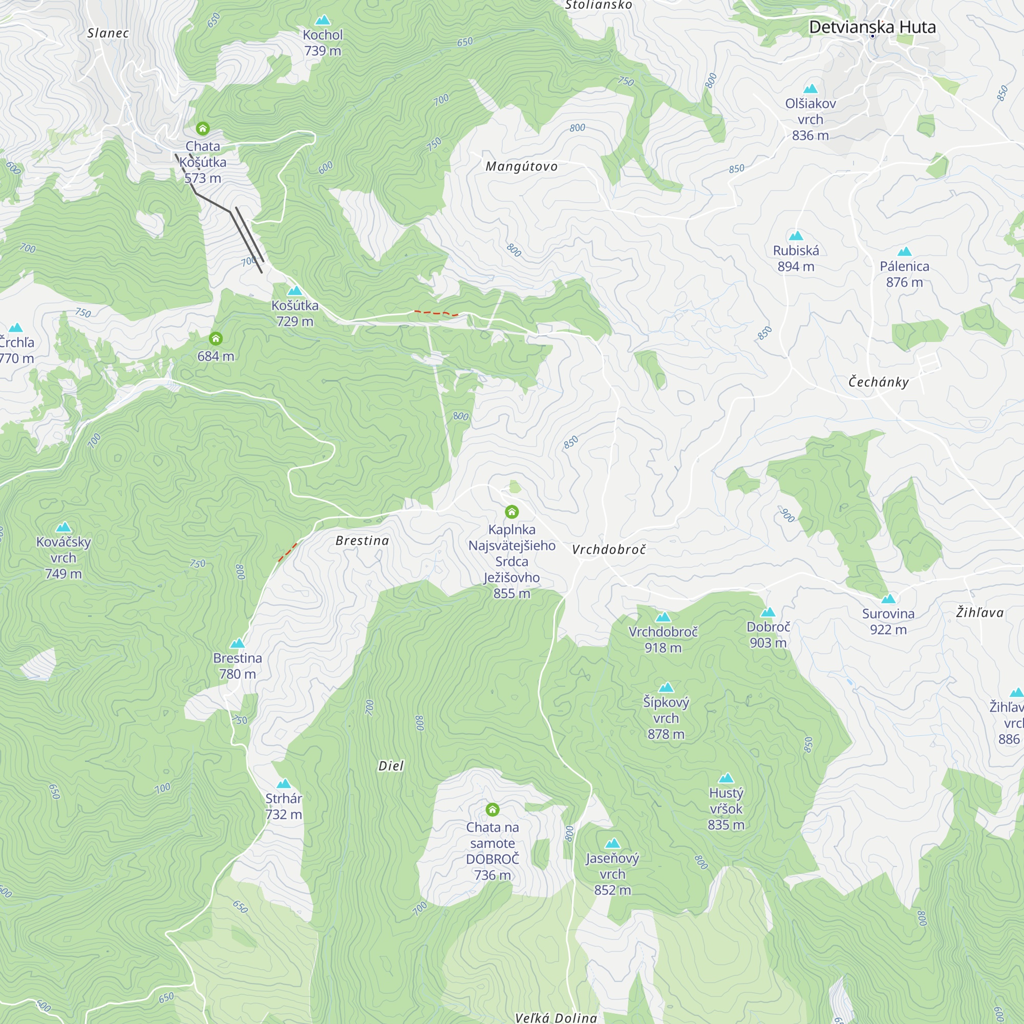 Kaplnka Najsvätejšieho Srdca Ježišovho map