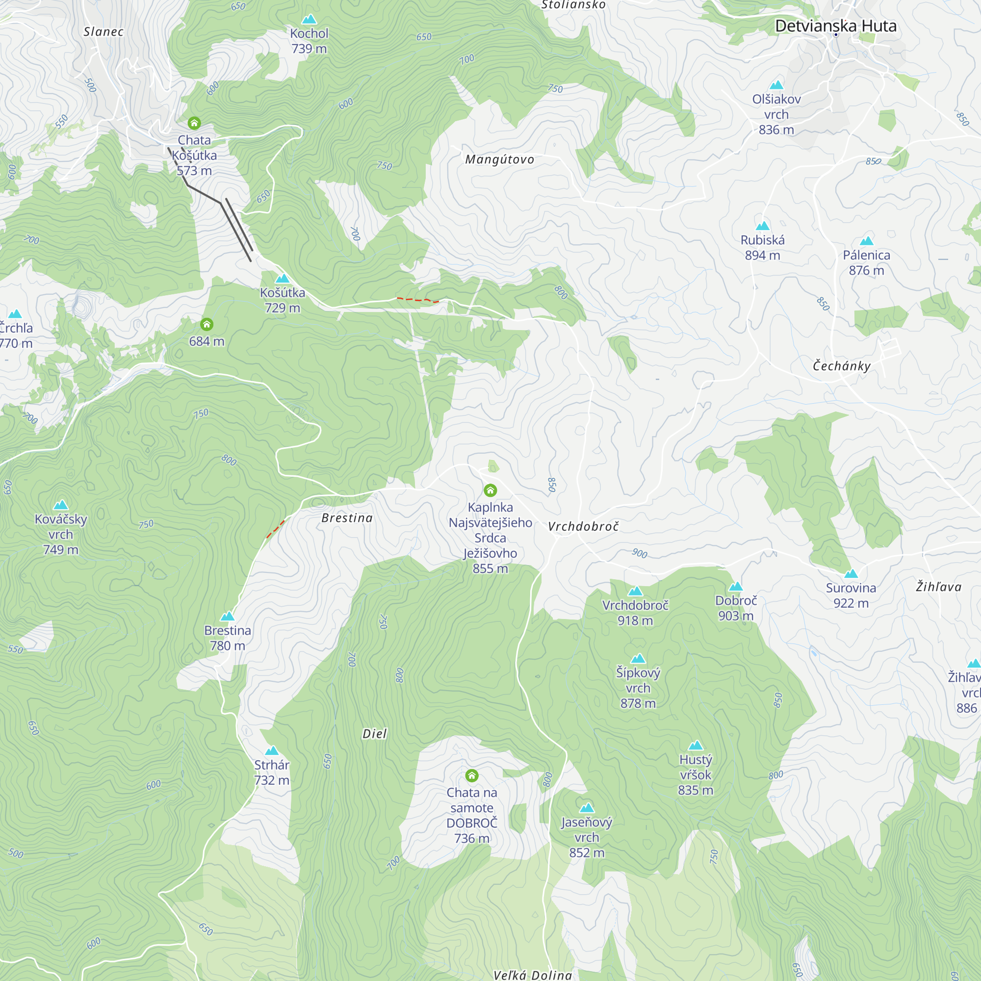 Kaplnka Najsvätejšieho Srdca Ježišovho map