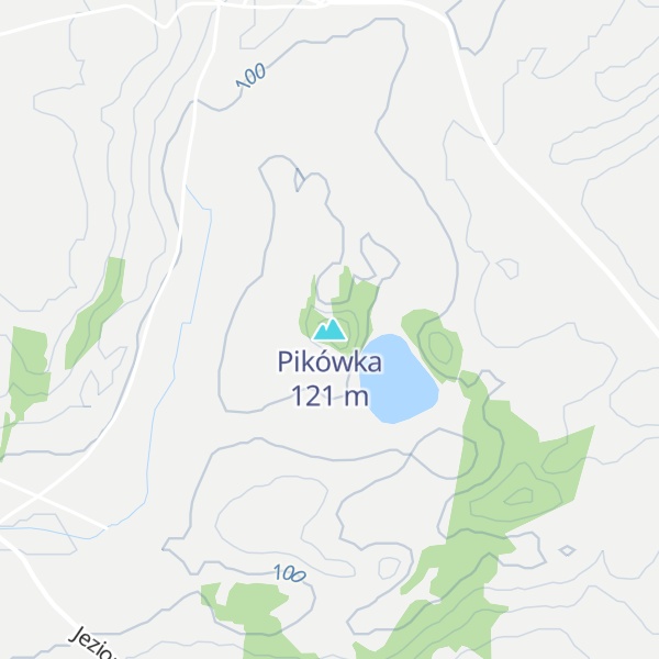 Map of Pikówka