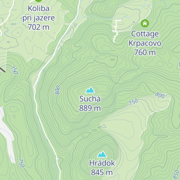 Map of Suchá