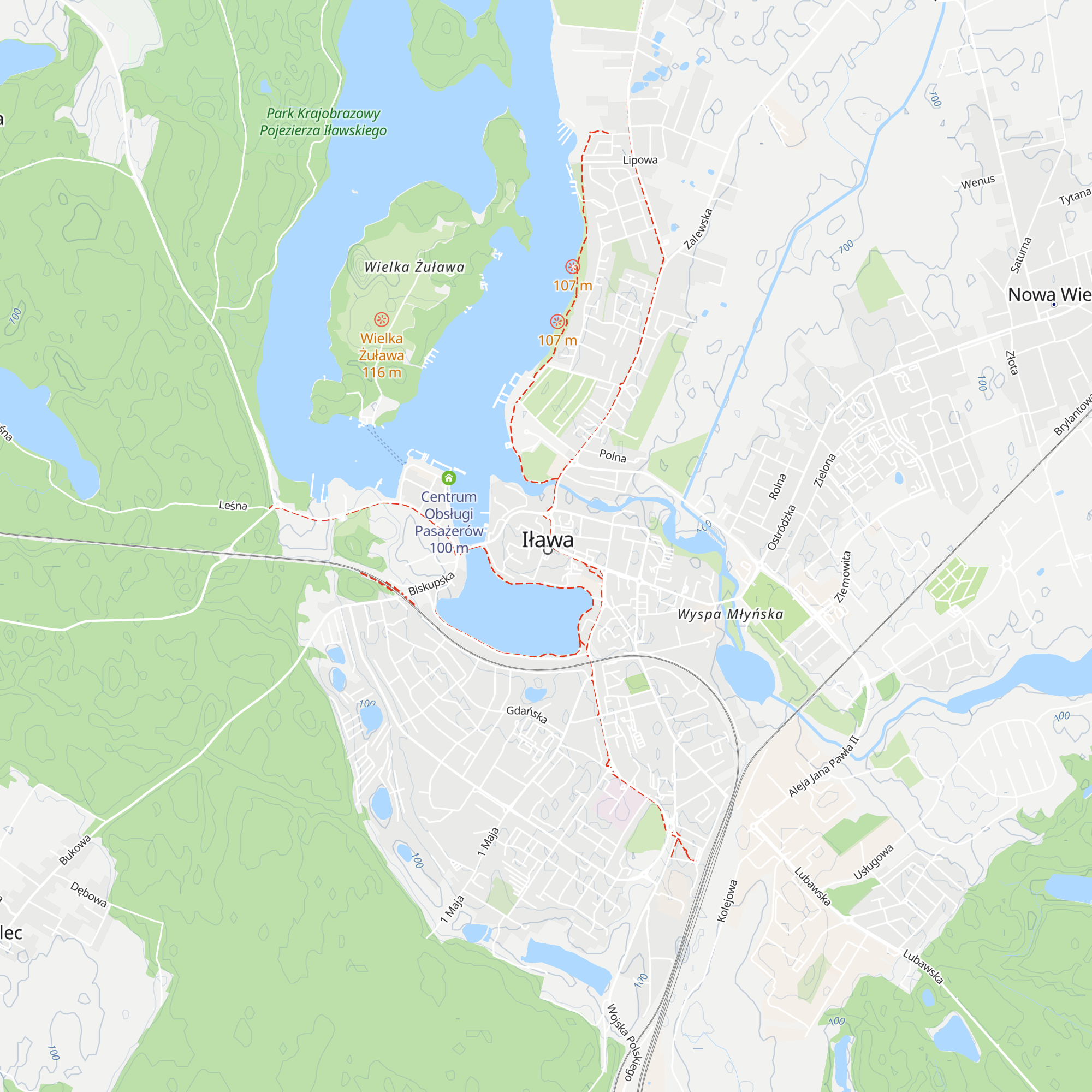 Biuro Informacji Turystycznej map