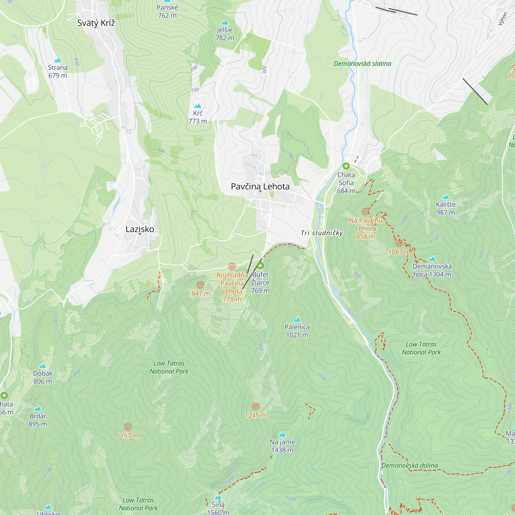 Suveníry map