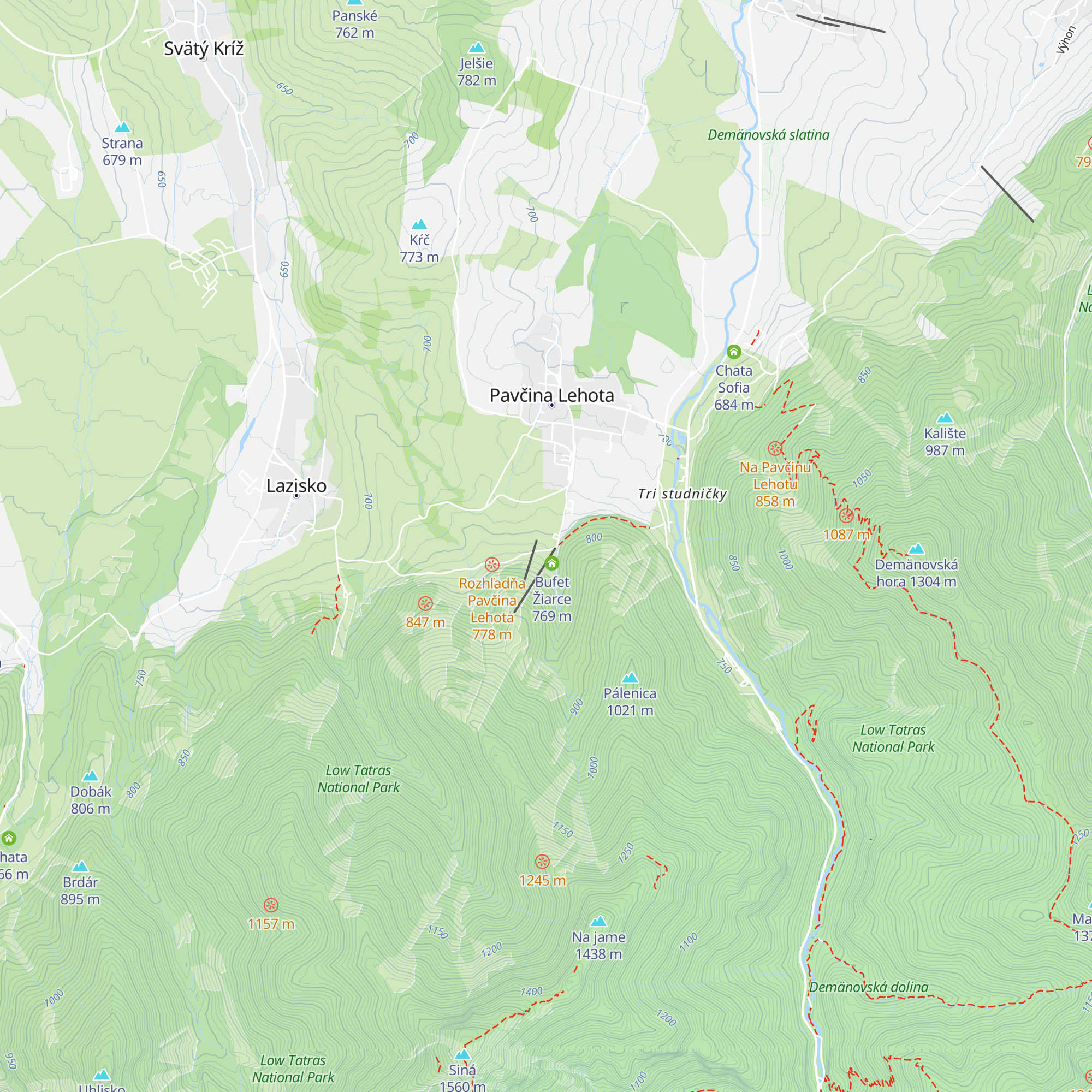 Suveníry map