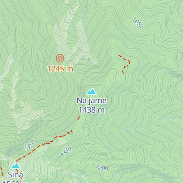Map of Na jame