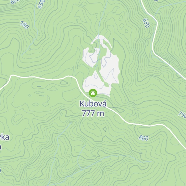 Map of Kubová