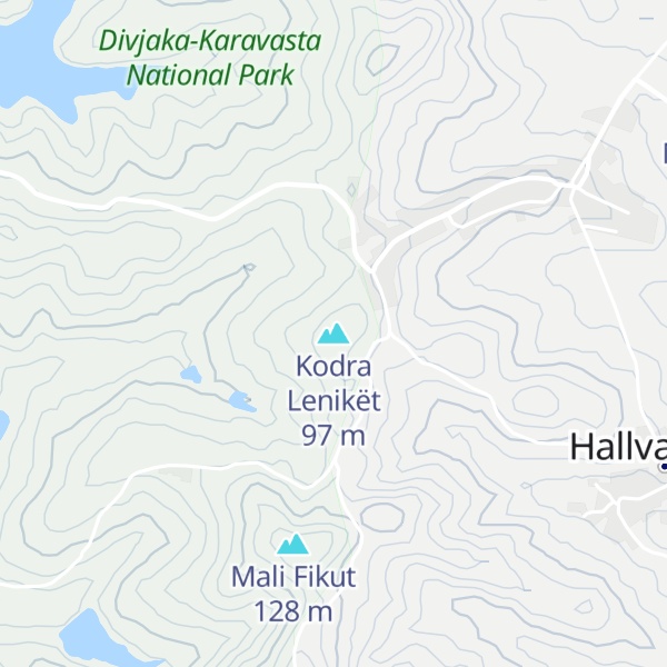 Map of Kodra Lenikët
