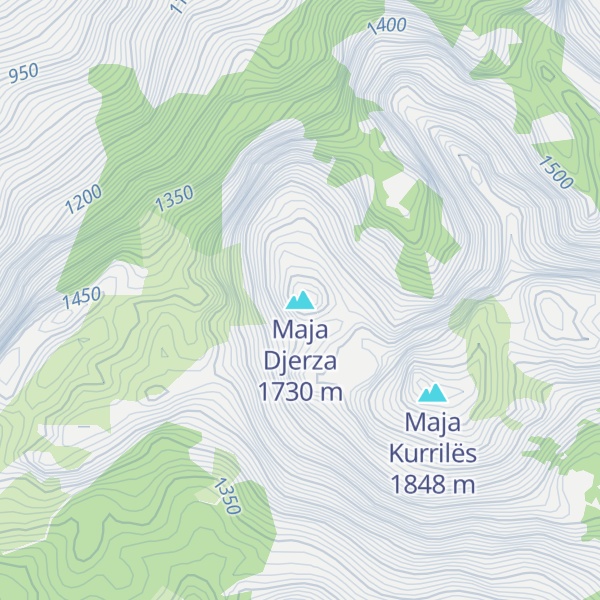 Map of Maja Djerza