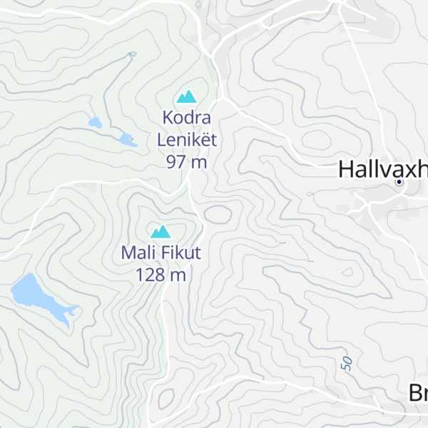 Map of Kodra Kunjës