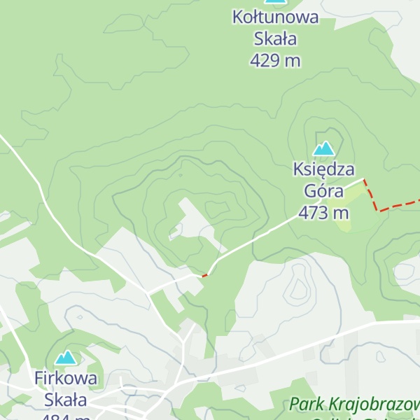 Map of Cisownik