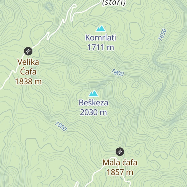 Map of Beškeza