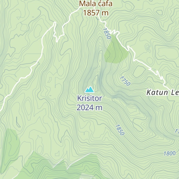 Map of Krisitor