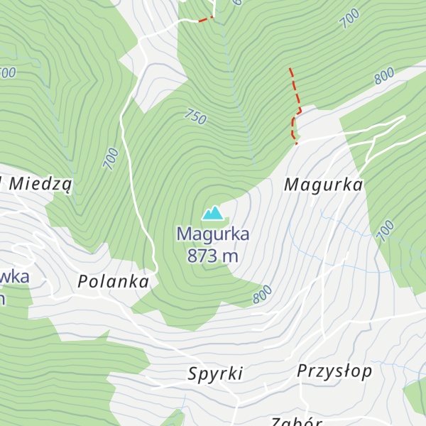 Map of Magurka