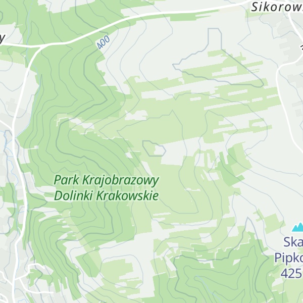 Map of Skałki