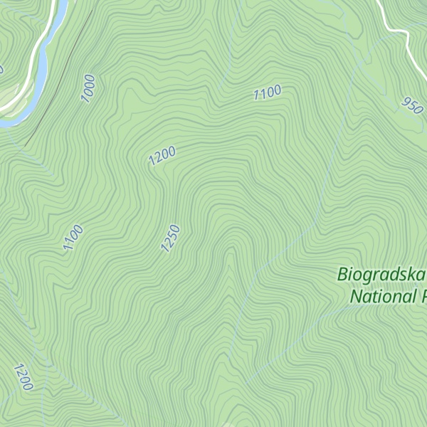Map of Ravni jeljak