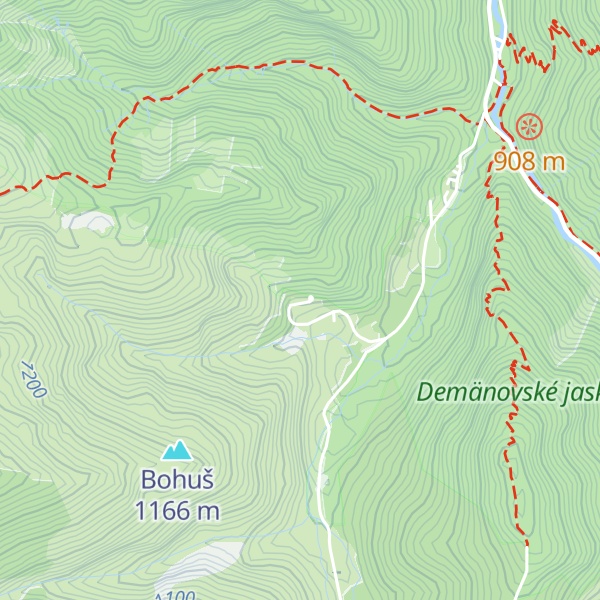 Map of Chata Kožiar