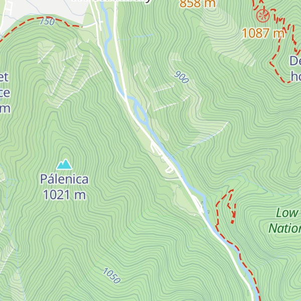 Map of Chata CHOPOK