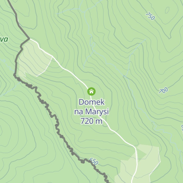 Map of Domek na Marysi