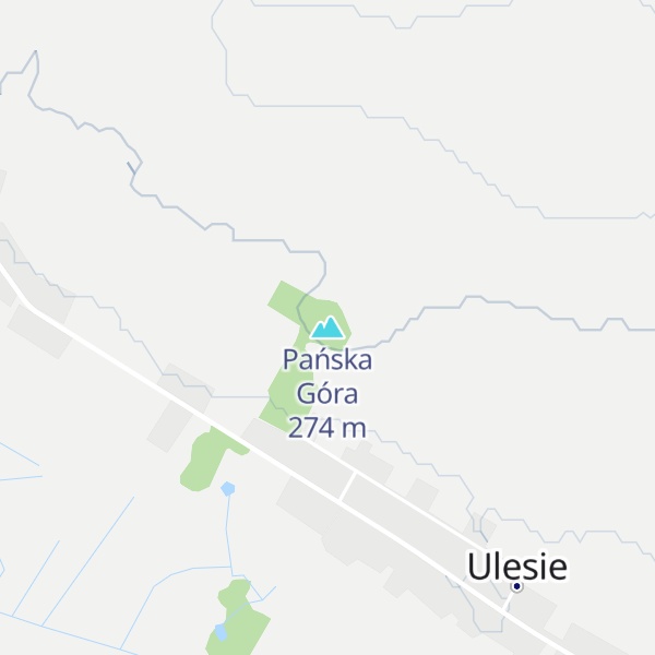 Map of Pańska Góra