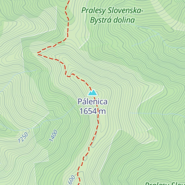 Map of Pálenica
