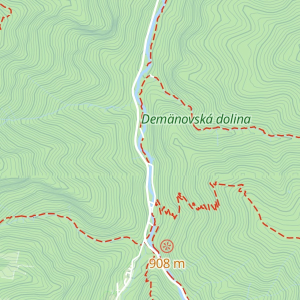Map of Trafo pre jaskyňu