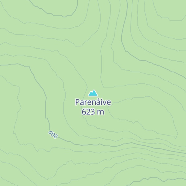 Map of Parenåive