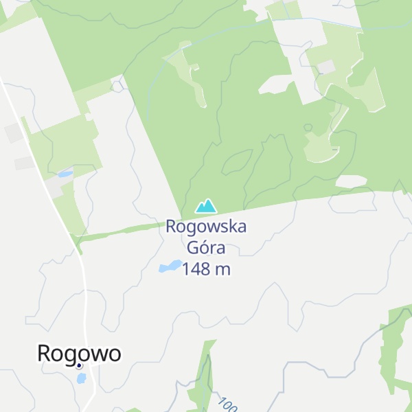 Map of Rogowska Góra
