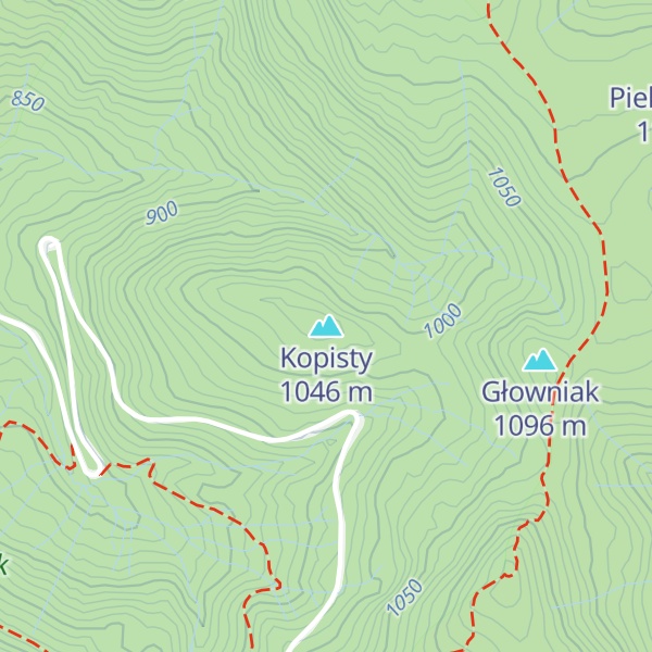 Map of Kopisty