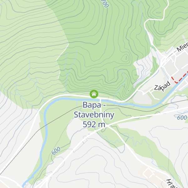 Map of Bapa - Stavebniny