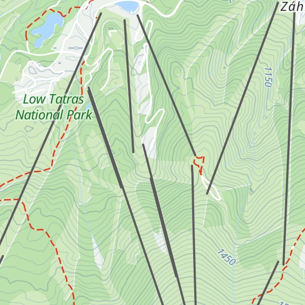 Map of Chata Koliesko