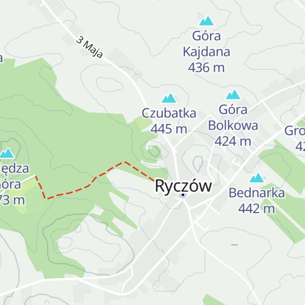 Map of Sołtysa Góra