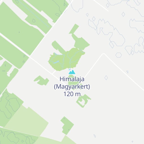 Map of Himalaja (Magyarkert)