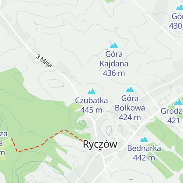 Map of Czubatka