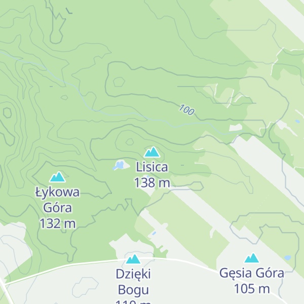 Map of Lisica
