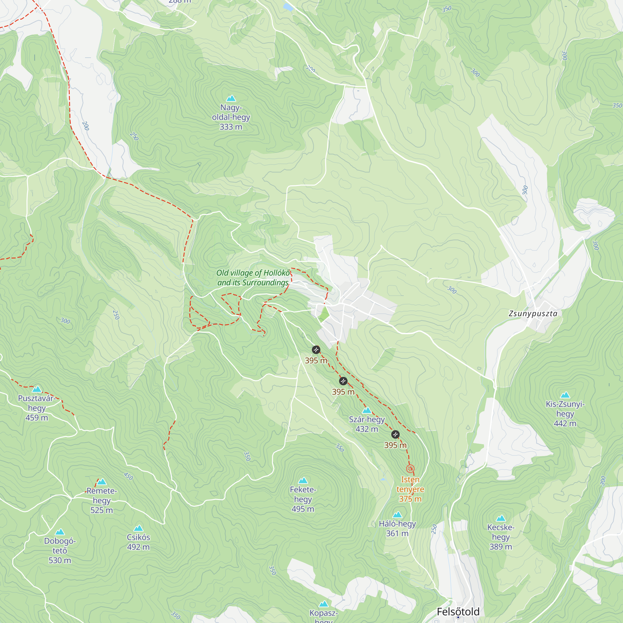 Küszöb Információs Iroda map