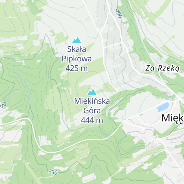Map of Miękińska Góra