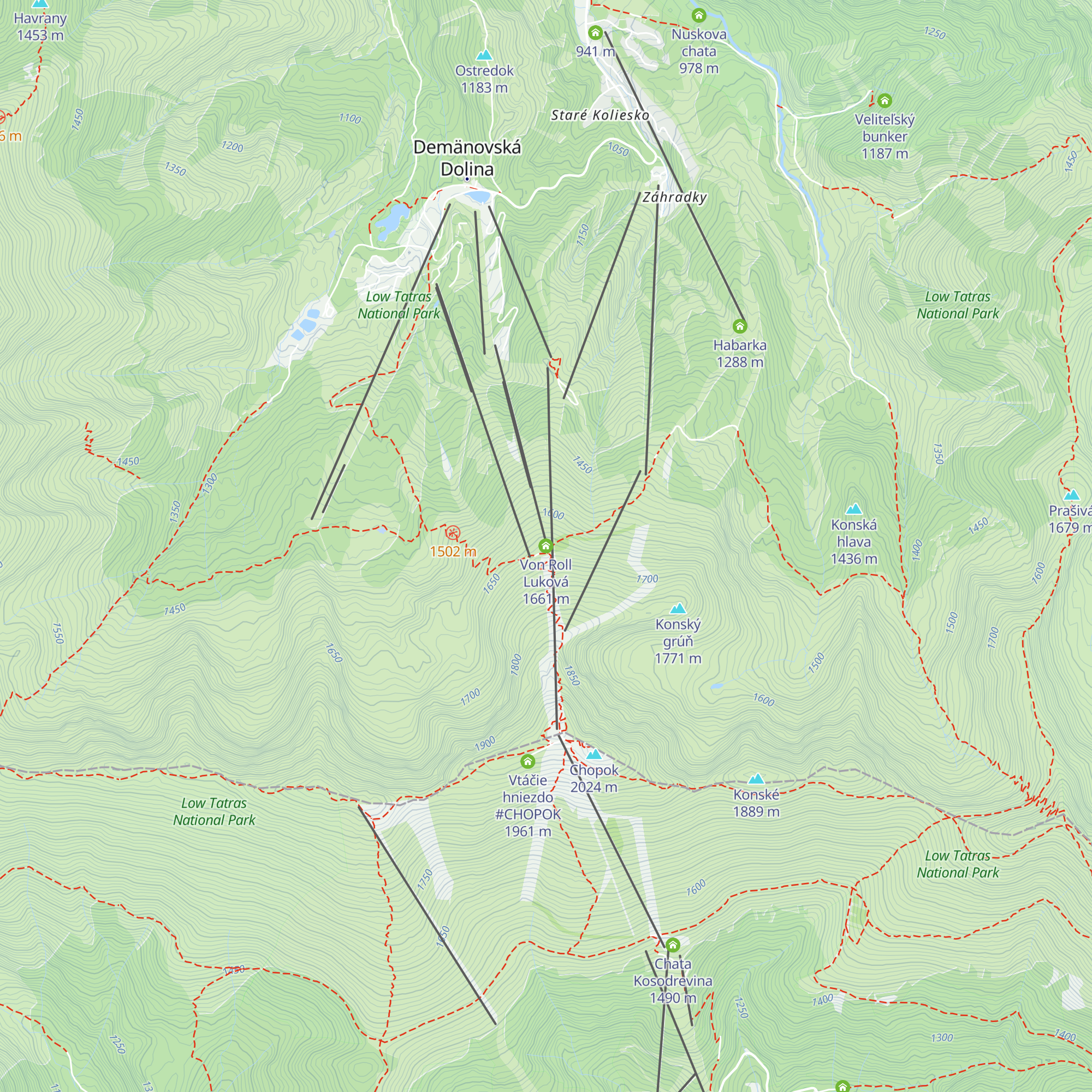 Von Roll Luková map
