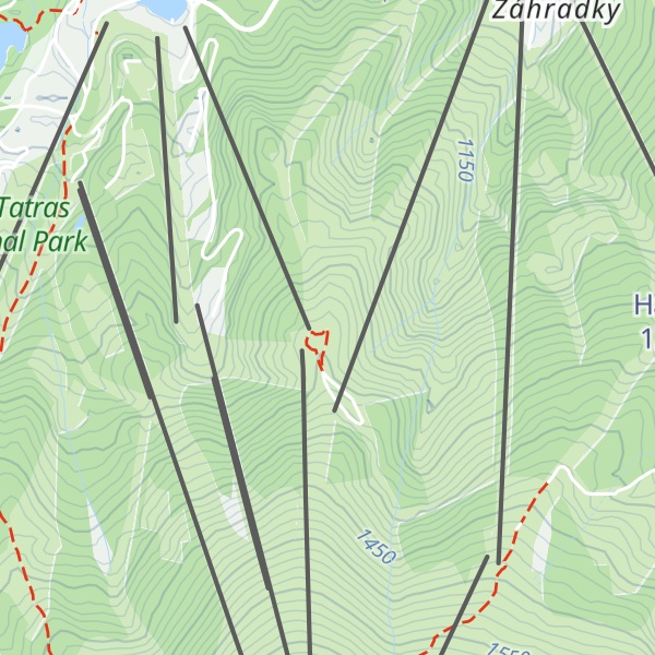 Map of Salaš Priehyba