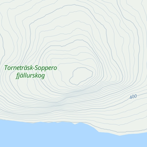 Map of Piekse Nenavaara