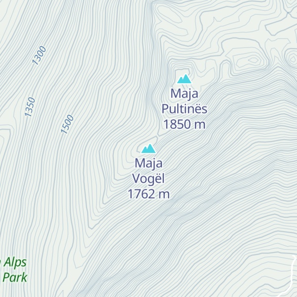 Map of Maja Vogël