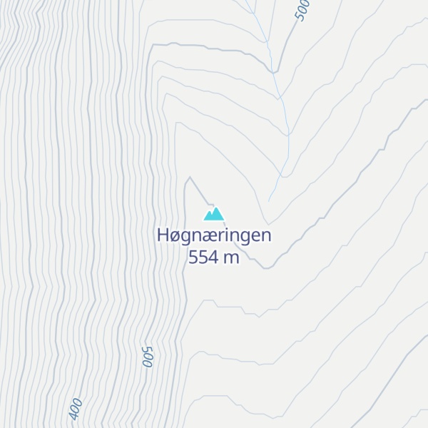Map of Høgnæringen