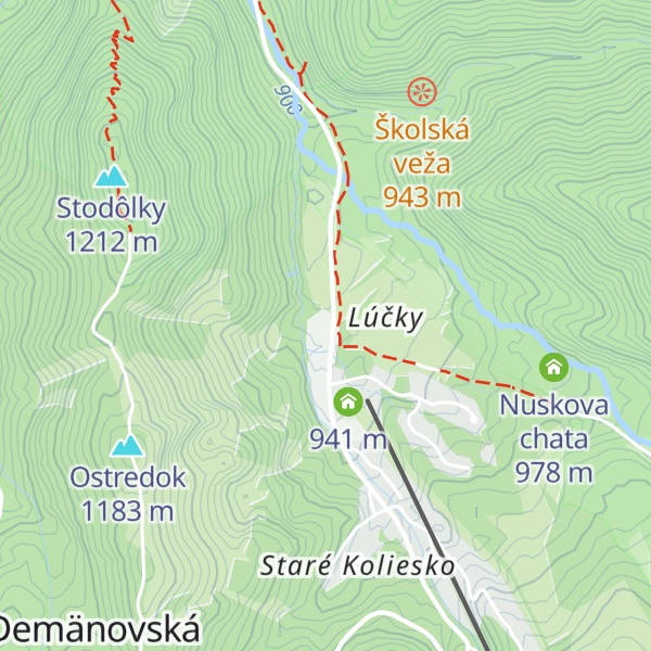 Map of Penzión Energetik