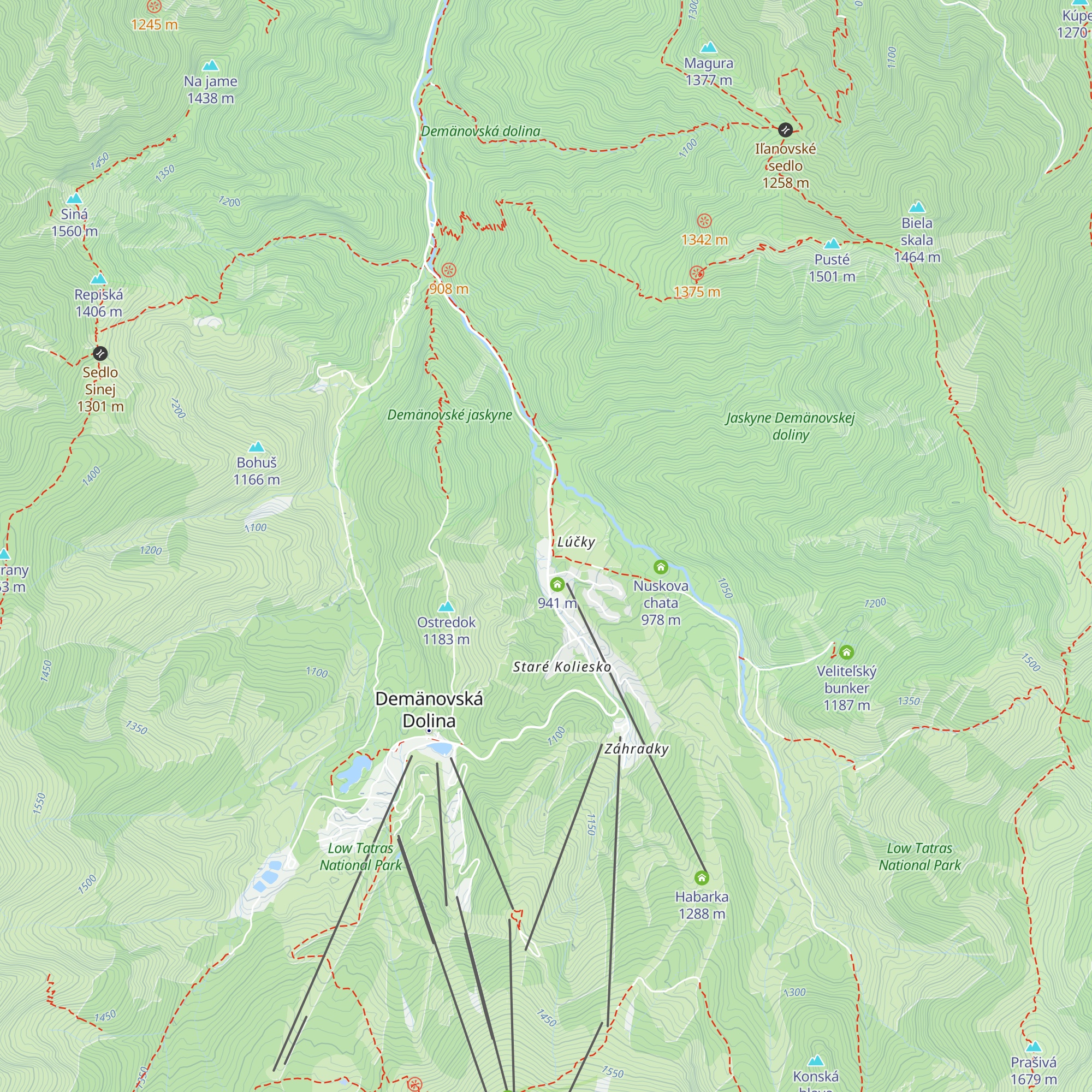 Penzión Energetik map
