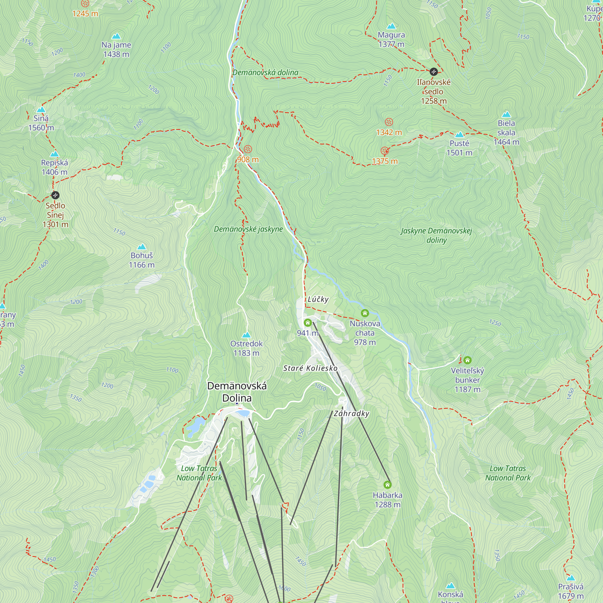 Penzión Energetik map
