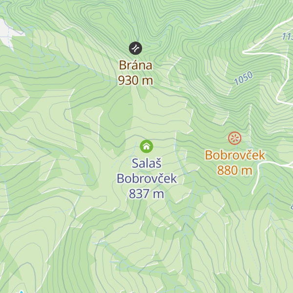 Map of Salaš Bobrovček