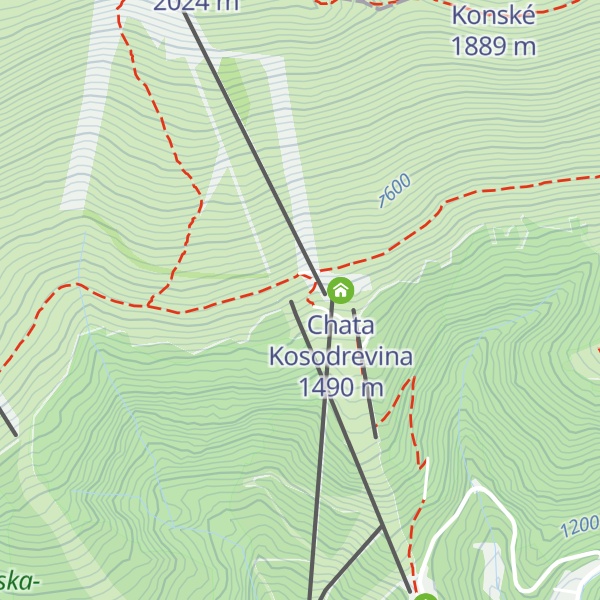 Map of Kosodrevina