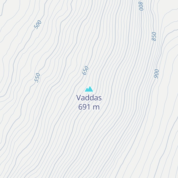 Map of Vaddas